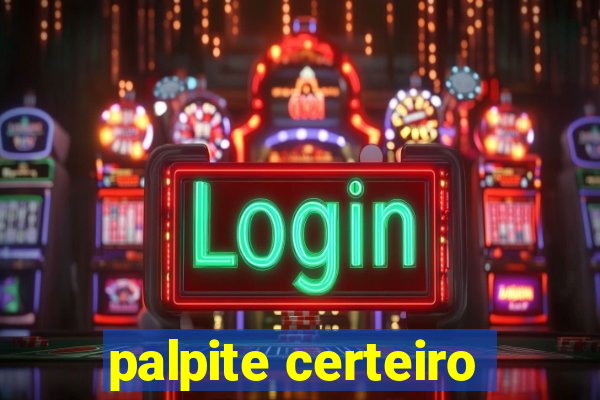 palpite certeiro
